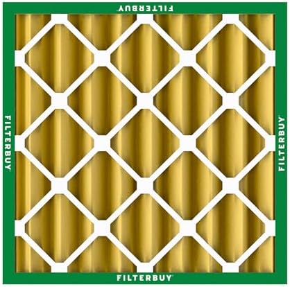 Filterbuy 20x20x4 Air Filter MERV 11 Allergen Defense (2-Pack), Pleated HVAC AC Furnace Air Filters Replacement (Actual Size: 19.50 x 19.50 x 3.63 Inches)