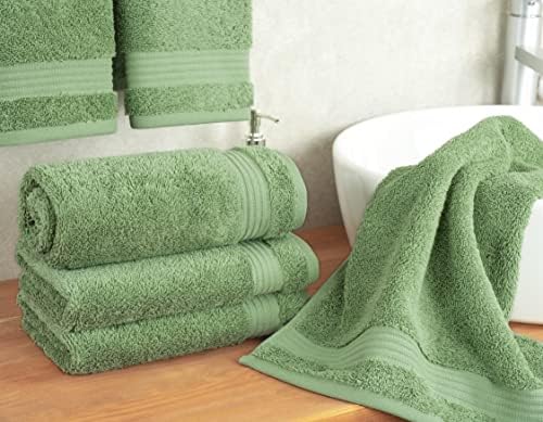 Cotton Paradise Bath Linen Sets, 100% Cotton 16x28 Bath Linen Sets