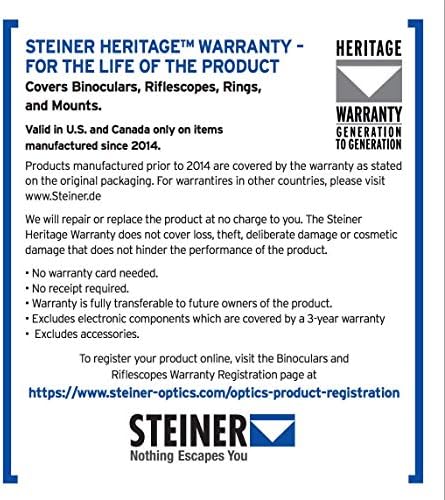 Steiner Marine Binoculars for Adults and Kids, 7x50 Binoculars for Bird Watching, Hunting, Outdoor Sports, Wildlife Sightseeing and Concerts - Quality Performance Water-Going Optics, Black