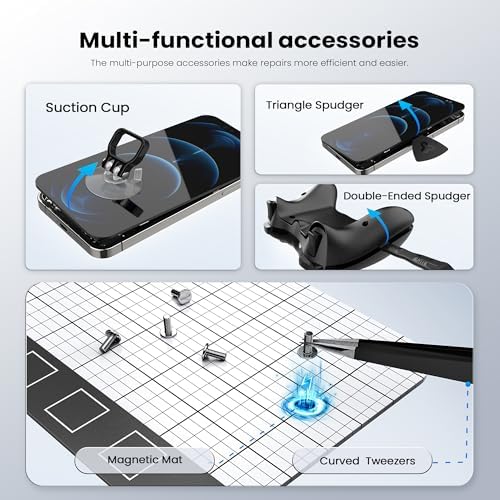 JOREST 152 in 1 Precision Screwdriver Set, Tool Gifts for Men, Magnetic Tool Kit with Torx Triwing Bits, Repair for Electronics,Macbook, Laptop, PC, RC, PS5, iphone,Jewelers, XBOX, Glasses
