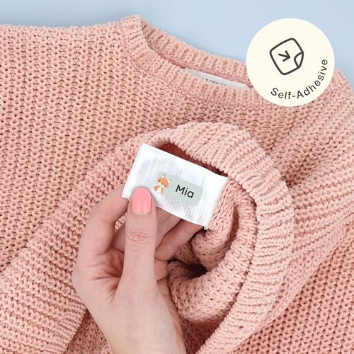โ Personalized Name Labels for Kids (120) โ Waterproof & Durable Stickers for Clothing, School & Daycare Items - Forest Animals