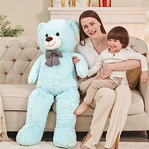 MaoGoLan Giant Big Anniversary Teddy Bear 47 inch Huge Oversized Stuffed Naimal 4 Feet Gift for Girls Girlfriend Boys Wife