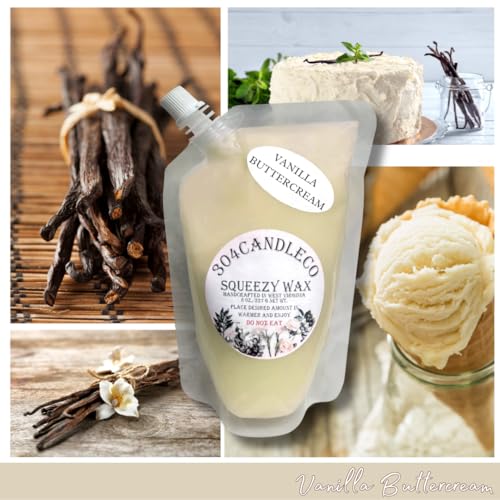 304CandleCo Large Squeeze Soy Wax Melt - 50 SCENTS! - Highly Fragrant & Hand-Crafted - Easy Mix & Match - American Made - Perfect for Wax Warmers (4 Pack - 8oz, Best Sellers)