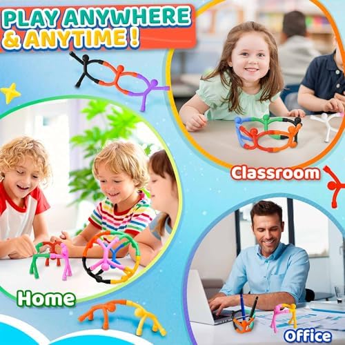 Magnetic Travel Toys for Toddlers Kids 20PCS, Airplane Car Travel Activities Essential, Fidget Toys Road Trip Sensory Toy, Fidgets for Classroom Toys for 3 4 5 6 7 8 Year Old, Gift for Boys and Girls