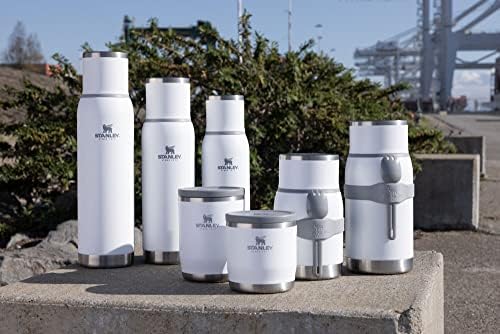 Stanley Adventure To-Go Food Jar 18 oz | Vacuum Insulated Thermos Food Container | Wide Mouth Screw On Lid | Packable for Travel | Stainless Steel with Leakproof Lid | BPA-Free | Polar