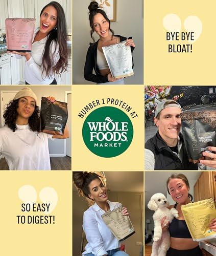 Truvani Vegan Pea Protein Powder | Banana Cinnamon | 20g Organic Plant Based Protein | 10 Servings | Keto | Gluten & Dairy Free | Low Carb | No Added Sugar