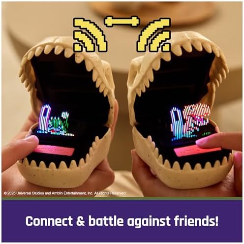 Jurassic World Interactive Dinosaur Toy with 25 Dinosaurs Inside, Reacts to Touch, Pods Connect & Interact, Digital Pet Kids Toys for Ages 5 and up