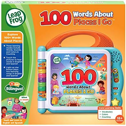 LeapFrog 100 Words About Places I Go Book