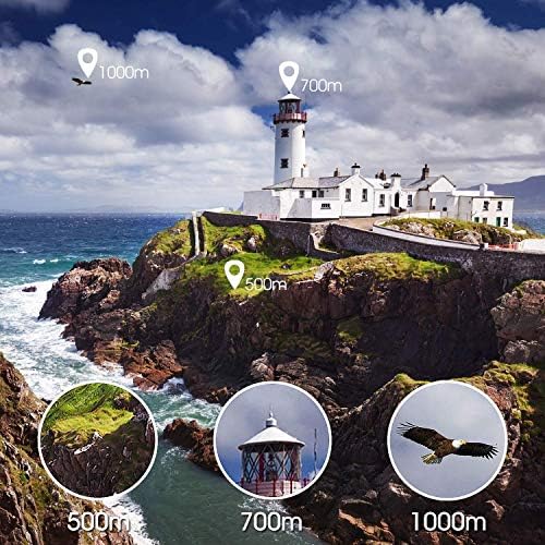 Pirate 25x30 High Powered Zoomable Collapsible Monocular Brass Spyglass Handheld Waterproof Telescope for Bird Watching Hunting Hiking Travelling