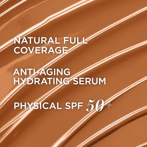 IT Cosmetics CC+ Cream - Full-Coverage Foundation With SPF 50, Color Corrector & Anti-Aging Serum, Formulated With Niacinamide & Hyaluronic Acid, Natural Finish, For All Skin Types, 1.08 fl oz