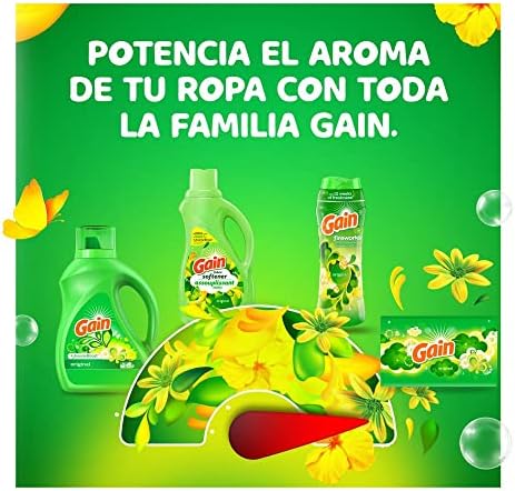 Gain + Aroma Boost Liquid Laundry Detergent, Original Scent, 78 Loads, 113 fl oz, HE Compatible (Pack of 2)