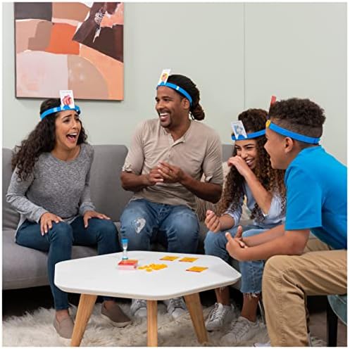 Hedbanz, Quick Question Picture Guessing Family Game for Game Night Headbands Board Game, for Adults and Kids Ages 7 and Up (Edition May Vary)