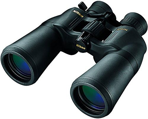 Nikon ACULON A211 10-22x50 Binocular | Multilayer coating, Porro prism Binocular with turn and slide eyecups, Tripod Adaptable | Official Nikon USA Model