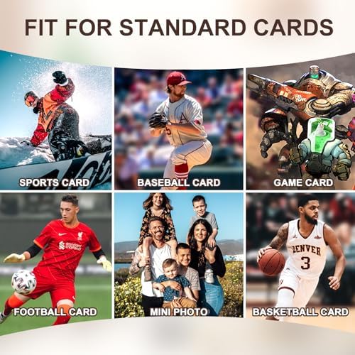 Card Sleeves Top Loaders for Trading Cards, Penny Soft Baseball Card Sleeves Protectors Fit for Sports, Football,MTG Card (5000PCS)
