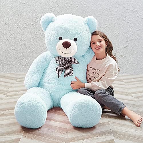 MaoGoLan Giant Big Anniversary Teddy Bear 47 inch Huge Oversized Stuffed Naimal 4 Feet Gift for Girls Girlfriend Boys Wife