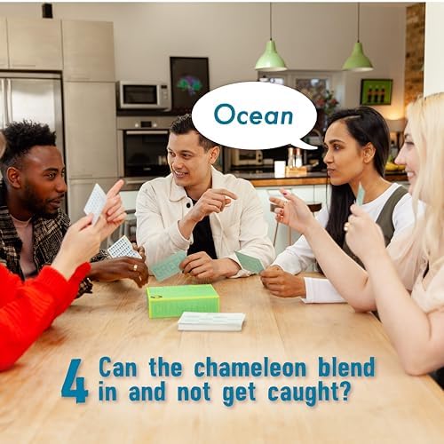 Big Potato The Chameleon, Award-Winning Board Game for Families & Friends | Includes 80 Extra Secret Words
