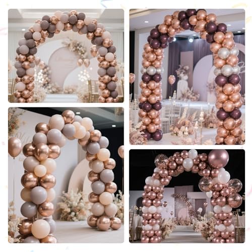 Balloon Arch Kit Stand Foldable storage, 9FT Height & 10FT Width Adjustable Balloon Arch Frame, for Weddings, Baby Showers, Birthdays, Graduation, Backdrop for Parties