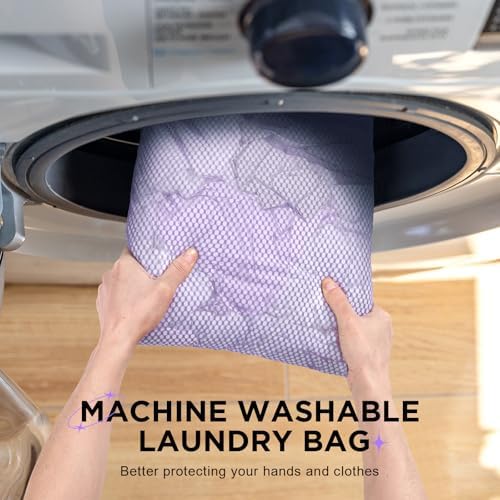 10 Set Compression Packing Cubes for Travel Essentials,Compressible Expandable Packing Cubes for Suitcase,OlarHike Luggage Organizer Bags for Travel,Handy Helper for Organizing Clothes(Light Purple)