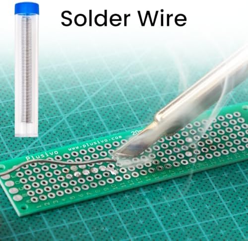 Soldering Iron Kit, 60W Soldering Iron, 5 Soldering Iron Tips, 21-in-1 Adjustable Temperature, Solder Wire, Stand, Desoldering Pump, Soldering Welding Iron Kit for Electronics Hobby DIY 110V US Plug