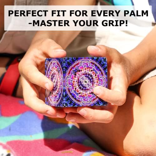 Shashibo Shape Shifting Box - STEM Magnetic Fidget Cube That Transforms Into Over 70 Shapes, Download Fun in Motion Toys Mobile App (Black & White)