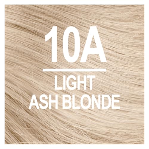 Naturtint 10A Light Ash Blonde Permanent Hair Color (Pack of 6), Ammonia Free, Vegan, Cruelty Free, up to 100% Gray Coverage, Long Lasting Results (Packaging may vary)