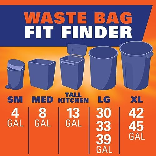 Hefty Ultra Strong Tall Kitchen Trash Bags, Citrus Twist Scent, 13 Gallon, 110 Count