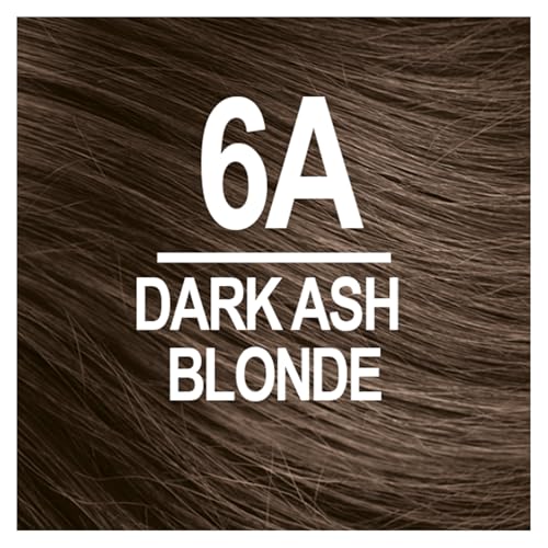 Naturtint 6A Dark Ash Blonde Permanent Hair Color (Pack of 6), Ammonia Free, Vegan, Cruelty Free, up to 100% Gray Coverage, Long Lasting Results (Packaging may vary)
