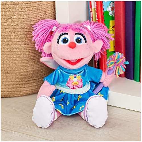 GUND Sesame Street Official Abby Cadabby Muppet Plush, Premium Plush Toy for Ages 1 & Up, Pink/Blue, 11”
