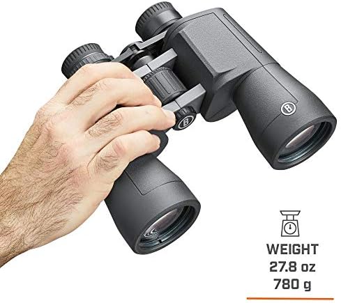 Bushnell PowerView 2 Binoculars, High-Definition Binoculars with Multi-Coated Lenses, Durable Aluminum Alloy Chassis, Wide Field of View, Ideal for Wildlife Observation, Hiking and Sporting Events