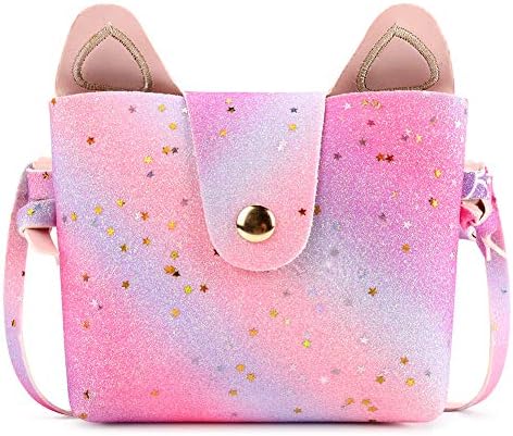 mibasies Purse for Little Girls Dress Up Jewelry Pretend Play Kids Accessories Mermaid Gifts