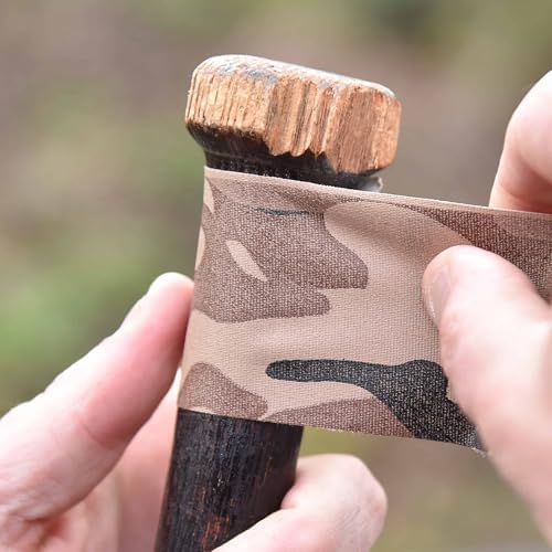 Gaffer Power Camouflage Tape, Premium Grade Gaffers Tape Desert Tan Camo Tape | Made in The USA | 2 Inch X 25 Yards | Heavy Duty | Non-Reflective | Water Resistant