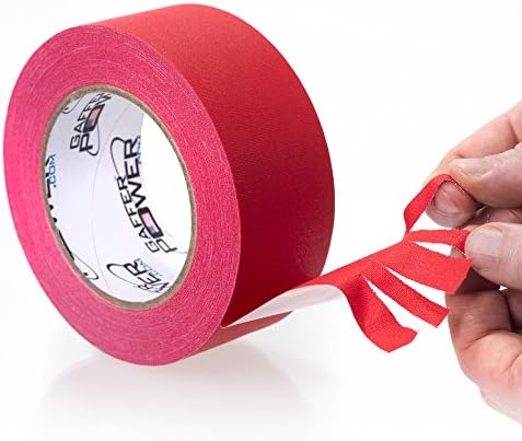 Gaffer Power Real Professional Premium Grade Gaffer Tape Made in The USA | No Residue Heavy Duty Gaffer's Tape | Floor Markings | Labelling |RED 2 in X 30 Yds