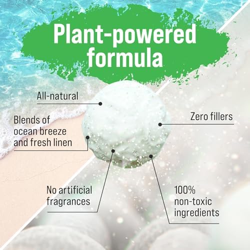 Rockin' Green Hard Rock Powder Laundry Detergent (90 Loads) - Natural Powdered Laundry Detergent, Sensitive Skin Laundry Powder (AC/DSea Breeze)