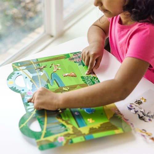 Melissa & Doug Puffy Sticker Play Sets - Safari, Pirate, On The Farm