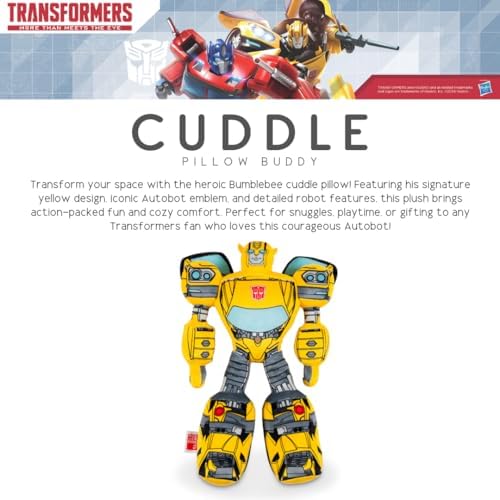 Franco Kids Bedding Super Soft Plush, Standard, Transformers-Bumblebee