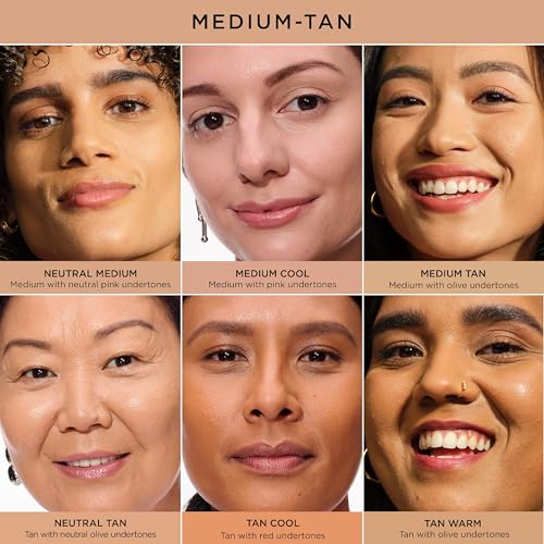 IT Cosmetics CC+ Cream - Full-Coverage Foundation With SPF 50, Color Corrector & Anti-Aging Serum, Formulated With Niacinamide & Hyaluronic Acid, Natural Finish, For All Skin Types, 1.08 fl oz