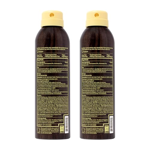 Sun Bum Original SPF 15 Sunscreen Body Spray | Broad Spectrum Moisturizing Sunblock with Vitamin E | Hawaii 104 Act Compliant (Octinoxate & Oxybenzone Free) | 2 Pack, 6 oz