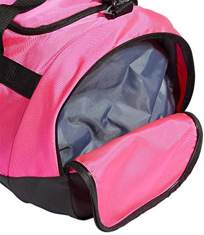 adidas Unisex Defender 4.0 Gym Duffel Bag for Men and Women, Team Shock Pink, Medium (66L)