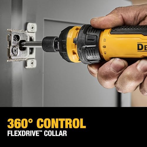 DEWALT Cordless Screwdriver with FLEXDRIVE Control and Screwdriving Bits (DWHT66719)