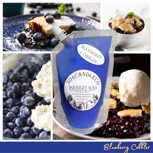 304CandleCo Large Squeeze Soy Wax Melt - 50 SCENTS! - Highly Fragrant & Hand-Crafted - Easy Mix & Match - American Made - Perfect for Wax Warmers (4 Pack - 8oz, Best Sellers)