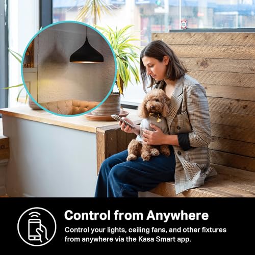 Kasa Smart Light Switch HS200P3, Single Pole, Needs Neutral Wire, 2.4GHz Wi-Fi Light Switch Works with Alexa and Google Home, UL Certified, No Hub Required, 3-Pack , White