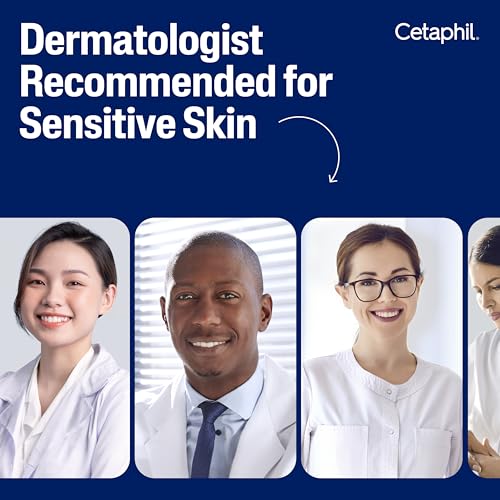 Cetaphil Face & Body Moisturizer, Hydrating Moisturizing Cream for Dry to Very Dry, Sensitive Skin, NEW 16 oz 2 Pack, Fragrance Free, Non-Comedogenic, Non-Greasy