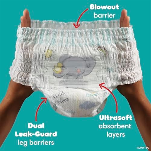 Pampers Diapers - Swaddlers 360 - Size 5, 116 Count, for up to 100% Leakproof Premium Skin Protection (Packaging May Vary)