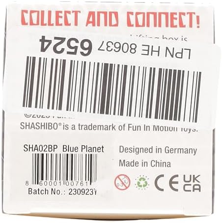 Shashibo Shape Shifting Box - STEM Magnetic Fidget Cube That Transforms Into Over 70 Shapes, Download Fun in Motion Toys Mobile App (Blue Planet)