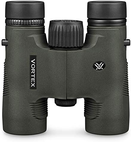 Vortex Optics Diamondback HD 10x28 Binoculars - HD Optical System, Non-slip Grip, Waterproof, Fogproof, Shockproof, Included Carry Case - Unlimited, Unconditional Warranty