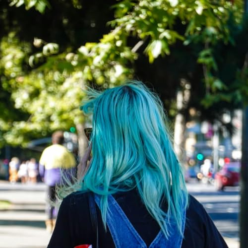 Arctic Fox Semi-Permanent Hair Dye, Aquamarine Blue, Vegan & Cruelty-Free, Conditioning Color, Ammonia-Free, Peroxide-Free, For All Hair Types, Vibrant Teal Tint, 8 Fl Oz (Pack of 2)