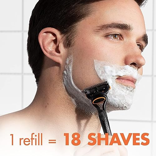 Gillette Fusion5 Power Razor Blades for Men, 5-Blade Razor Refills, 8 Count