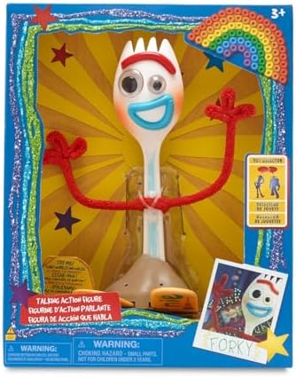 Disney Store Official Talking Action Figure from Toy Story, Features Sounds and Phrases from The Movies, Interacts with Other Figures and Toys – Forky