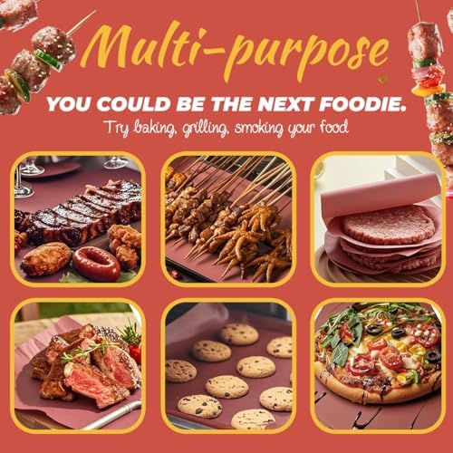 PH PERKHOMY Pink Butcher Paper Roll 24" x 3600" (300') for Smoker BBQ Grilling Smoking Meat Unbleached Uncoated Unwaxed (Pink, 24" x 300')