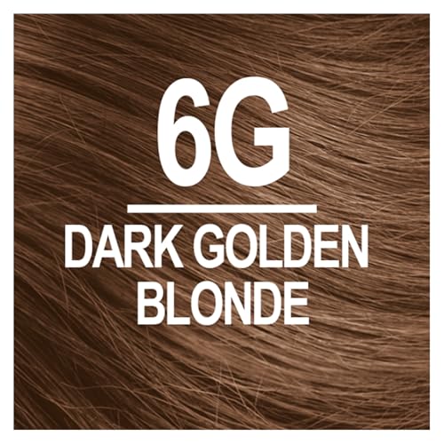 Naturtint 6G Dark Golden Blonde Permanent Hair Color (Pack of 6), Ammonia Free, Vegan, Cruelty Free, up to 100% Gray Coverage, Long Lasting Results (Packaging may vary)